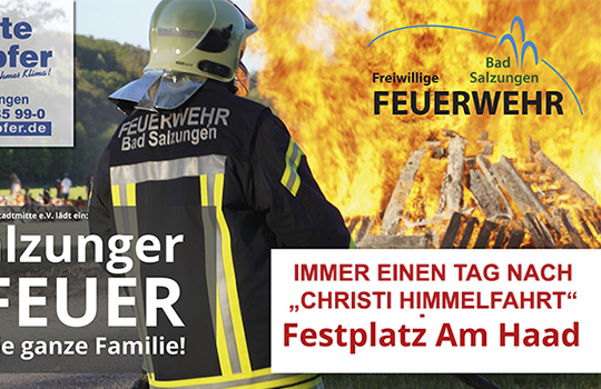 Maifeuer Bad Salzungen 11.05.2018